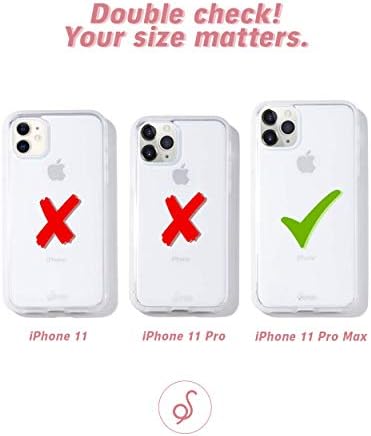 Sonix בובה מקרה עבור iPhone 11 Pro מקס [10ft טיפה נבדק] מגן נקי מקרה עבור iPhone של אפל 11 Pro מקס (294-0225-0111)